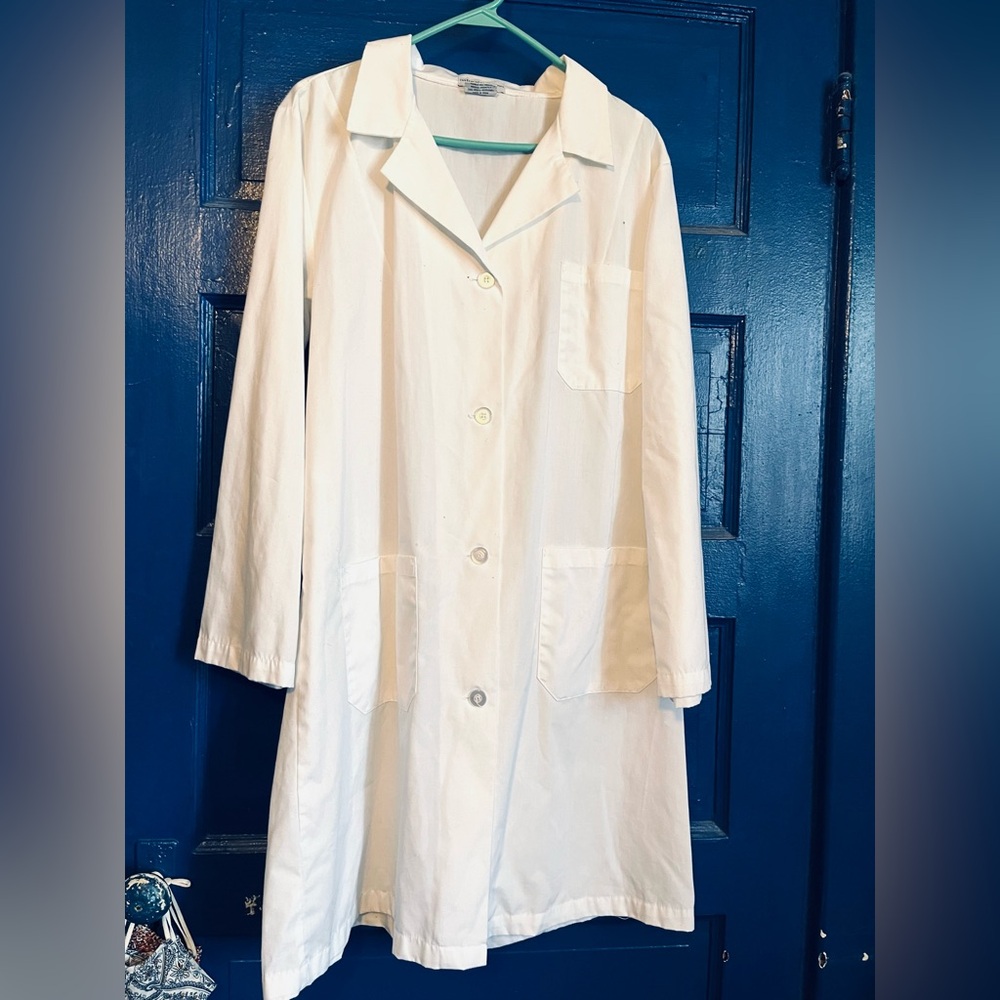 White Labcoat L Natural Uniforms
